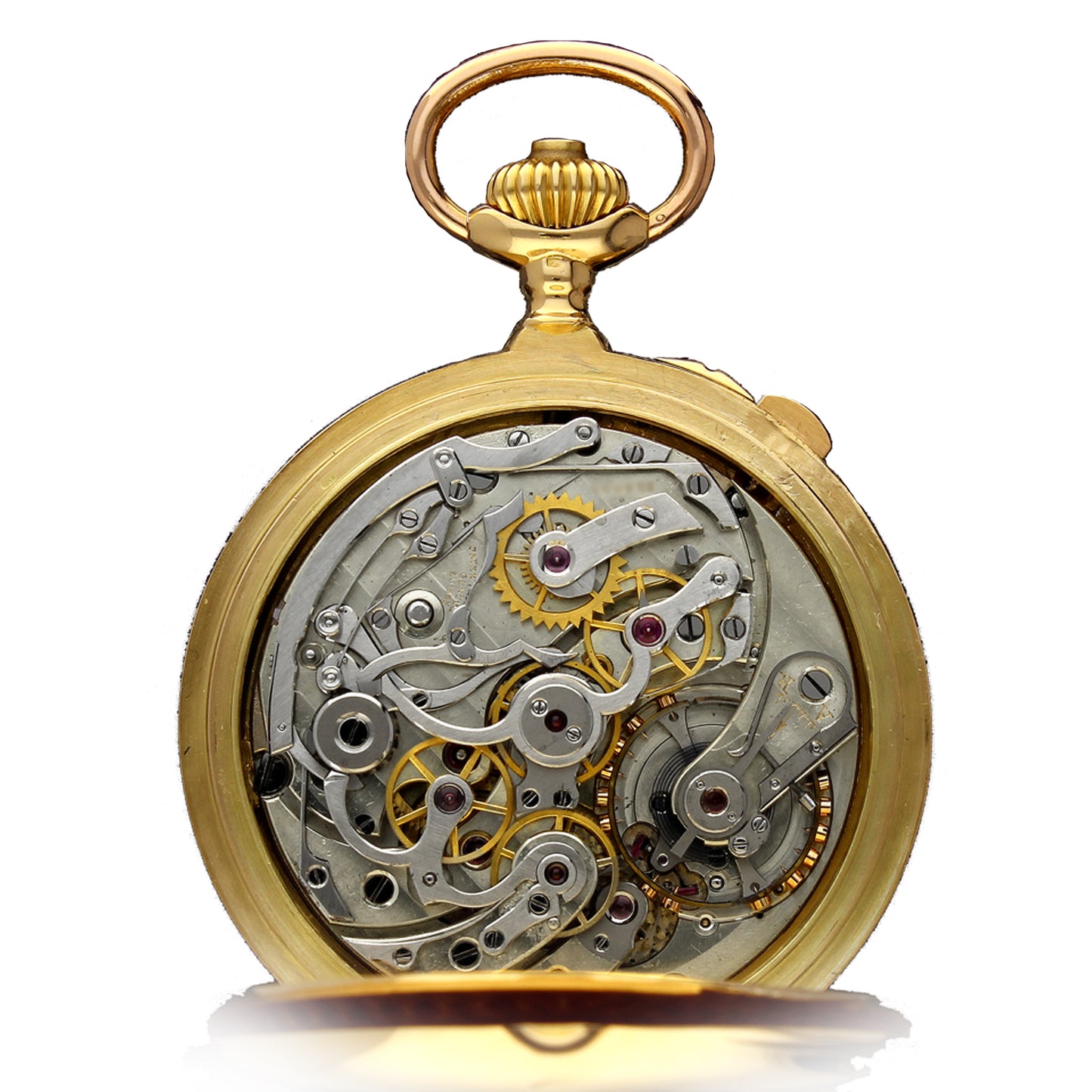 18ct yellow gold Patek Philippe, open face pocket watch. Made 1904