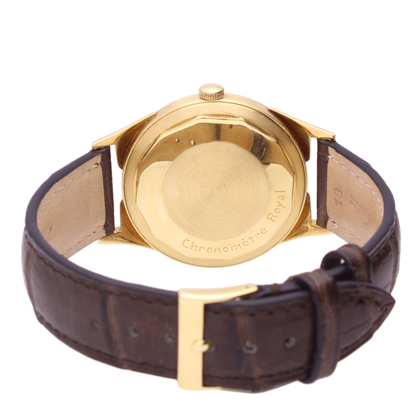 18ct yellow gold Vacheron & Constantin ref. 6111 Chronomètre Royal wristwatch. Made 1957