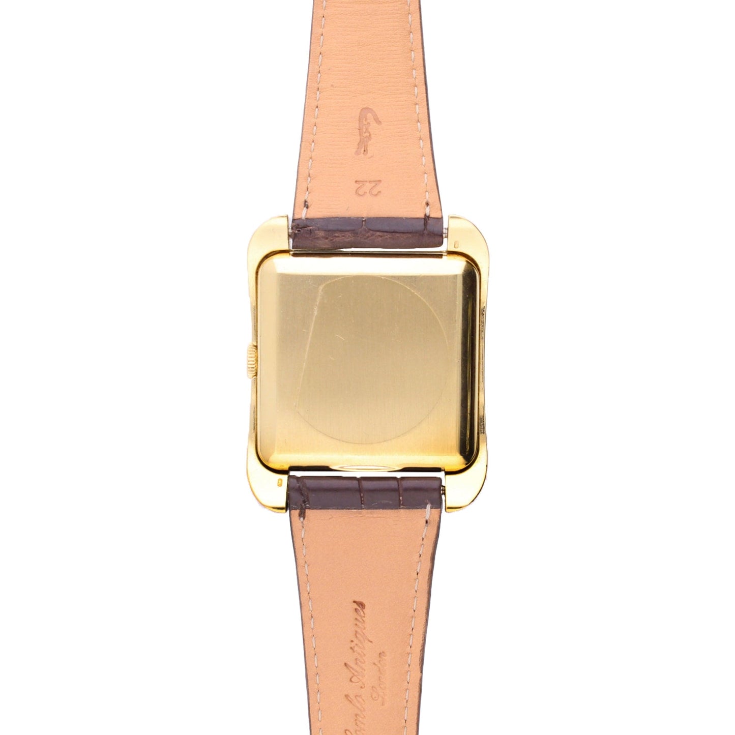 18ct yellow gold Vacheron & Constantin ref. 4737 ''Cioccolatone'' automatic wristwatch. Made 1955