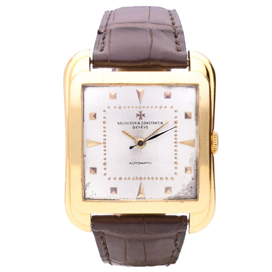 18ct yellow gold Vacheron & Constantin ref. 4737 ''Cioccolatone'' automatic wristwatch. Made 1955