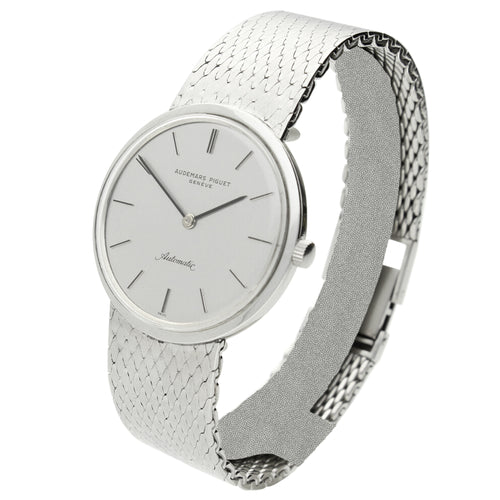 Stainless steel Audemars Piguet ref. 14538 automatic bracelet watch. Made 1960