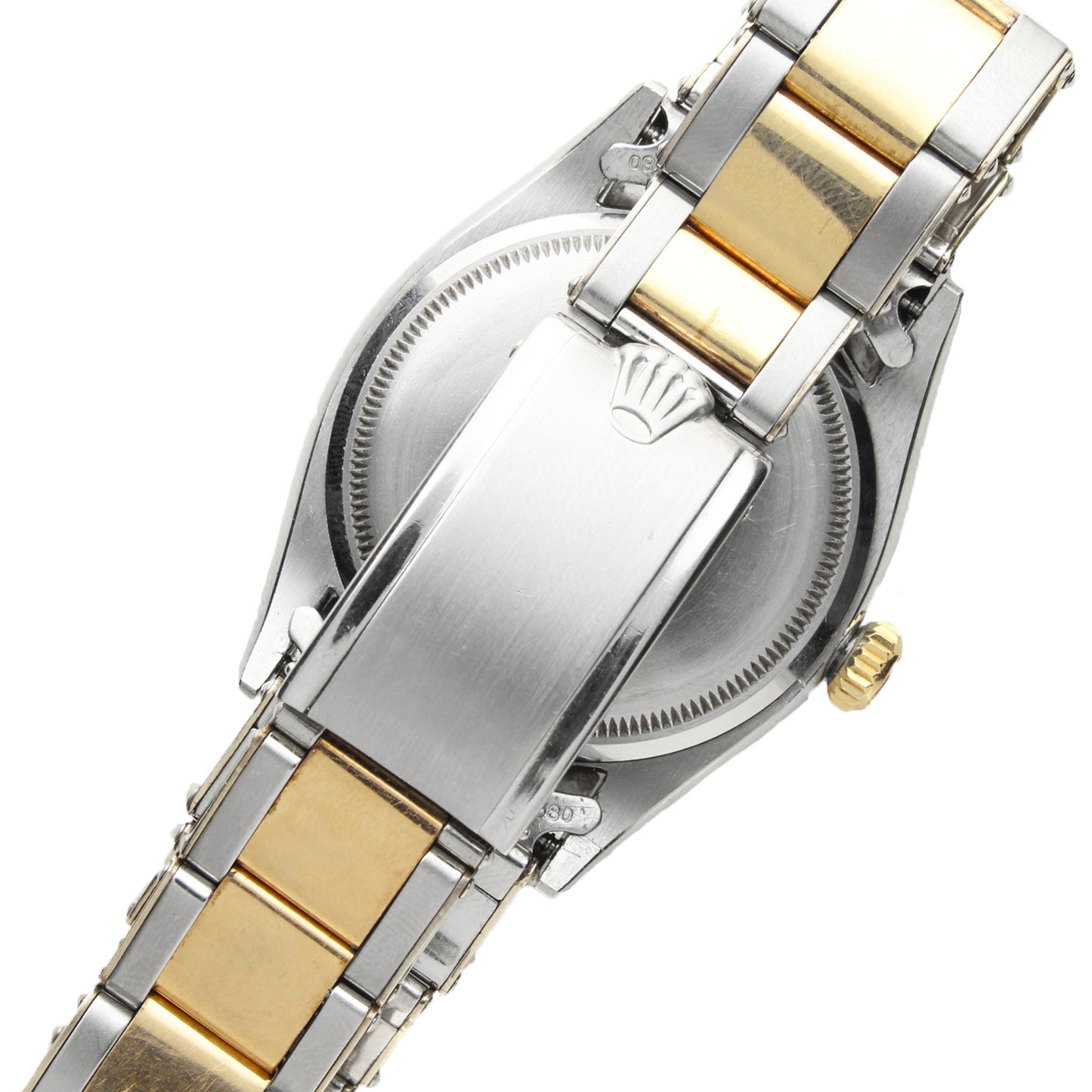 Stainless steel & 18ct yellow gold Rolex ref. 6305 Datejust Oyster Perpetual wristwatch. Made 1950