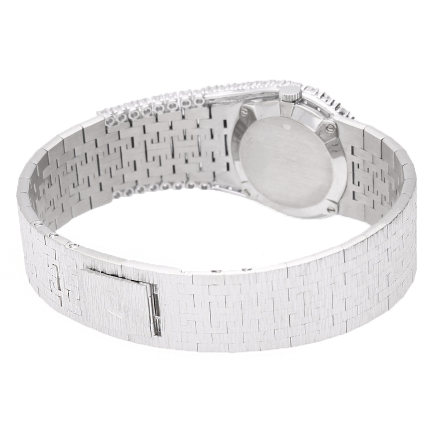 18ct white gold and diamond set Piaget ref. 4181 bracelet watch. Made 1970's