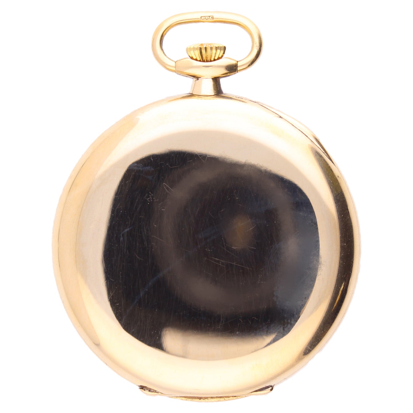 18ct yellow gold Patek Philippe open face pocket watch.
