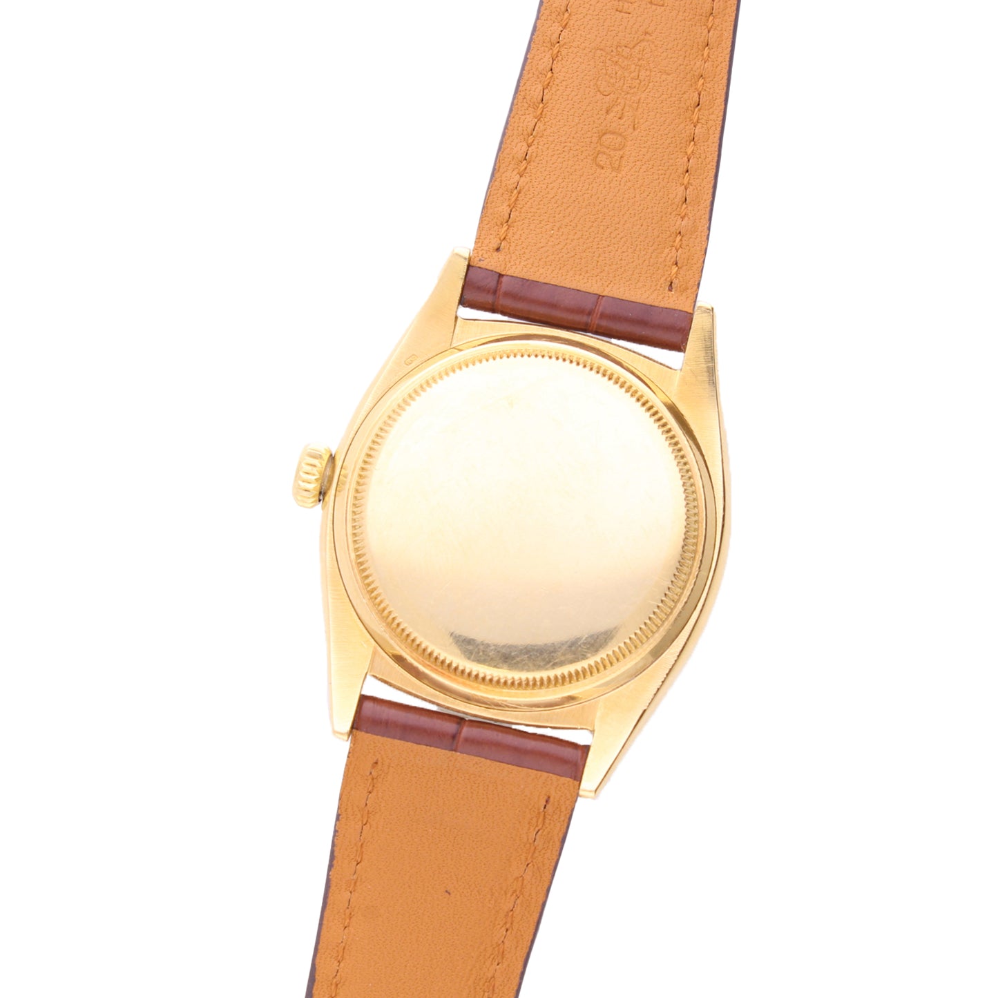 18ct yellow gold Rolex ref. 6105 Datejust Oyster Perpetual wristwatch with date. Made 1952