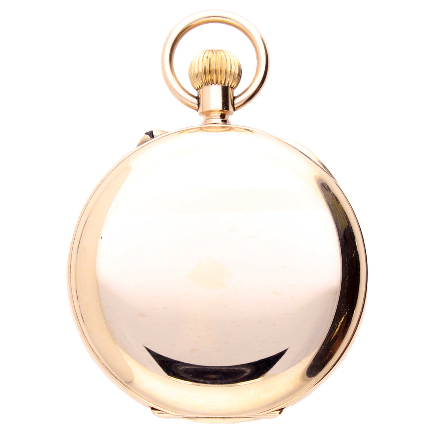 9ct yellow gold J.W. Benson half hunter pocketwatch. Made 1931