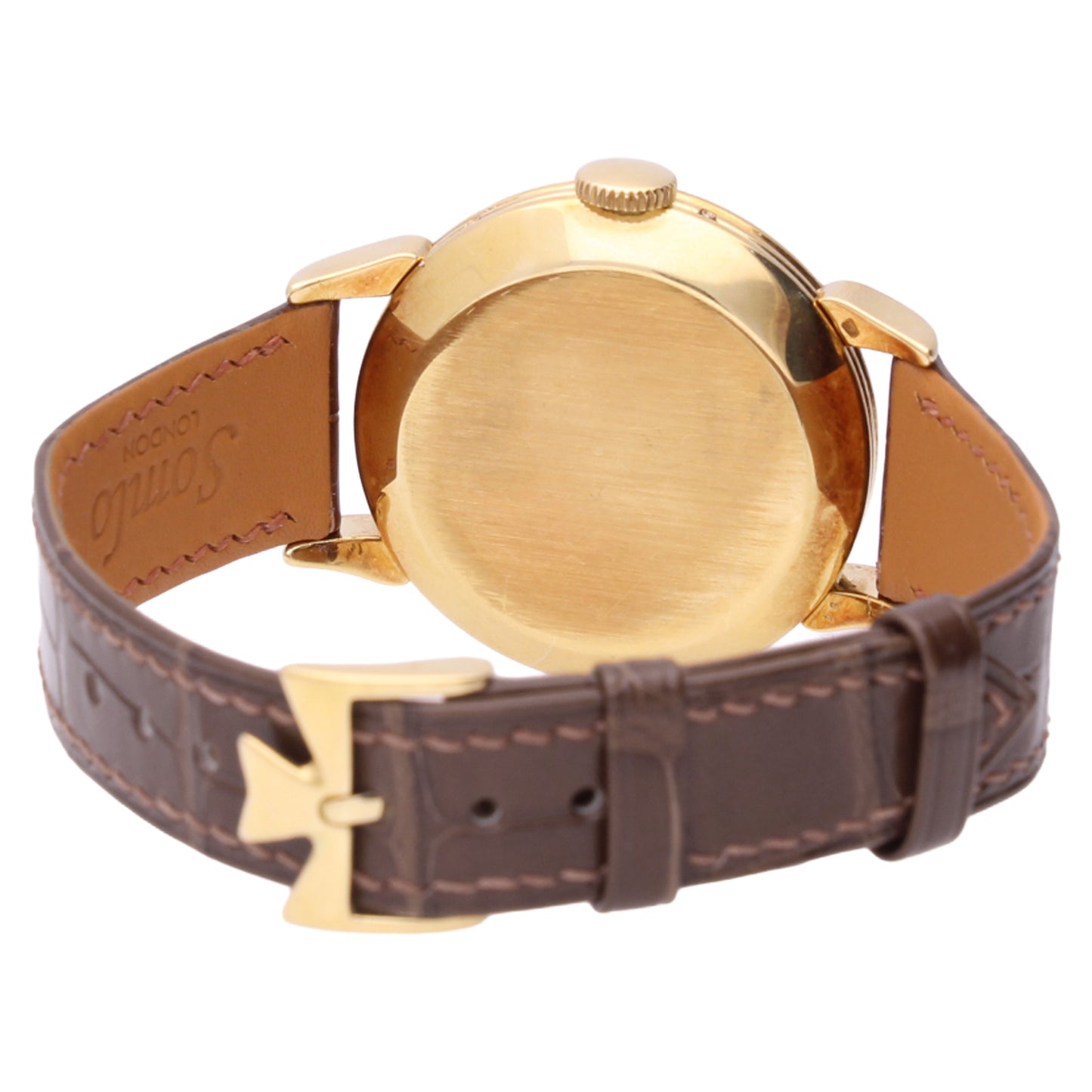 18ct rose gold Vacheron & Constantin Triple Date Moonphase calendar wristwatch. Made 1940