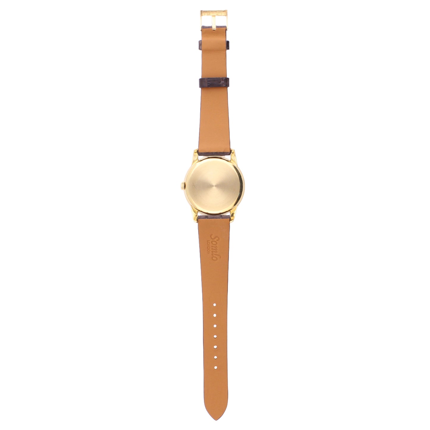 18ct yellow gold Patek Philippe Calatrava wristwatch. Made 1952