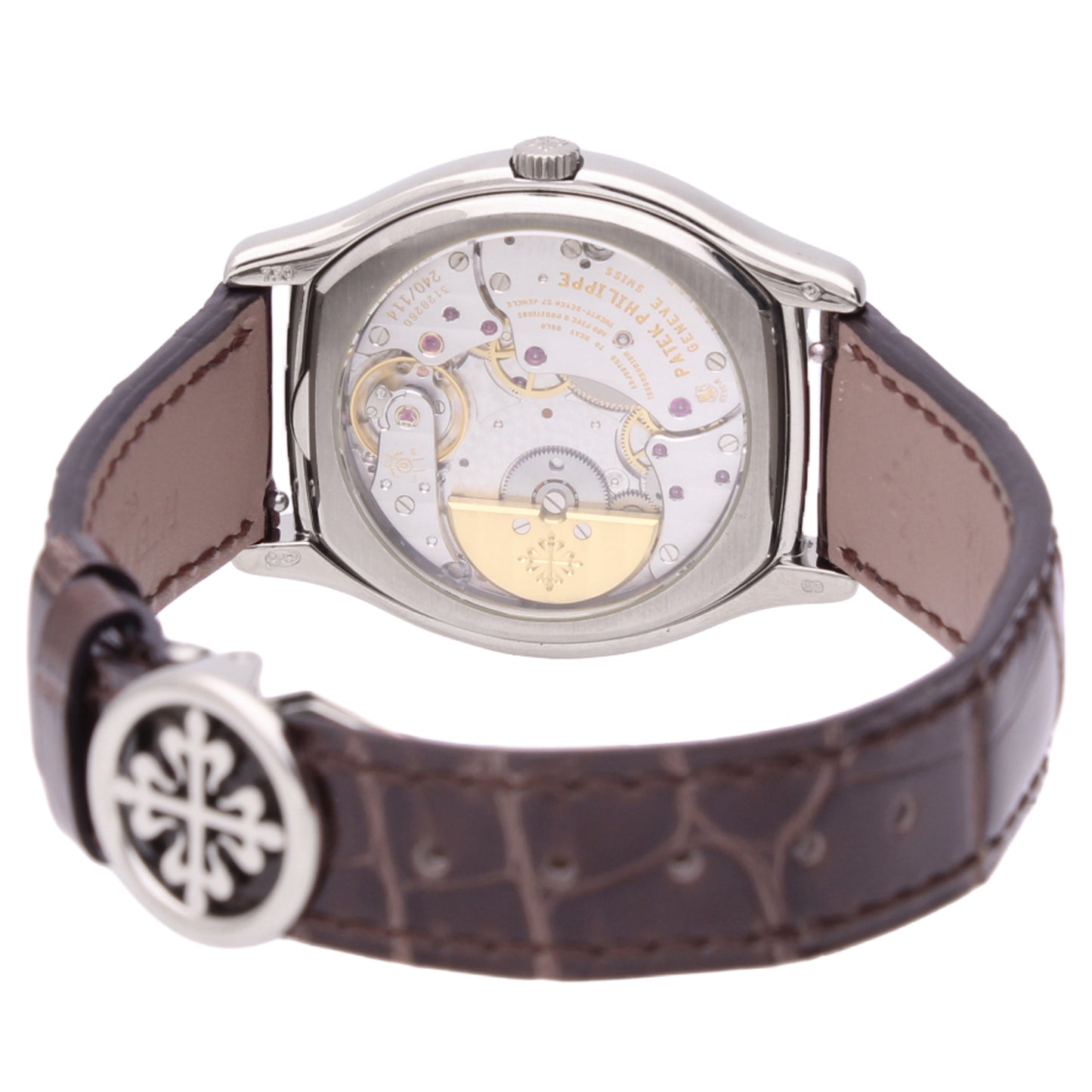 18ct white gold Patek Philippe ref. 5040 Perpetual Calendar wristwatch. Made 2005