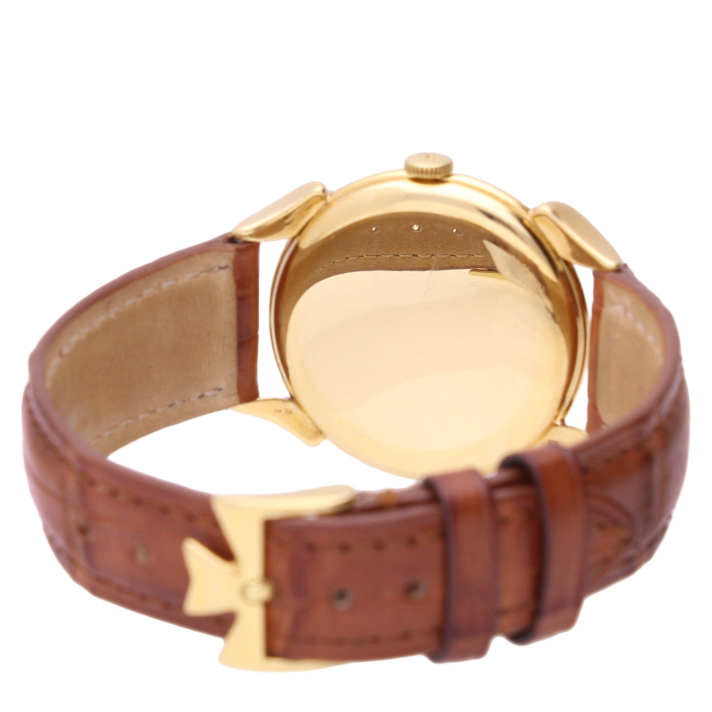 18ct yellow gold Vacheron & Constantin 'Cornes De Vache' wristwatch. Made 1945