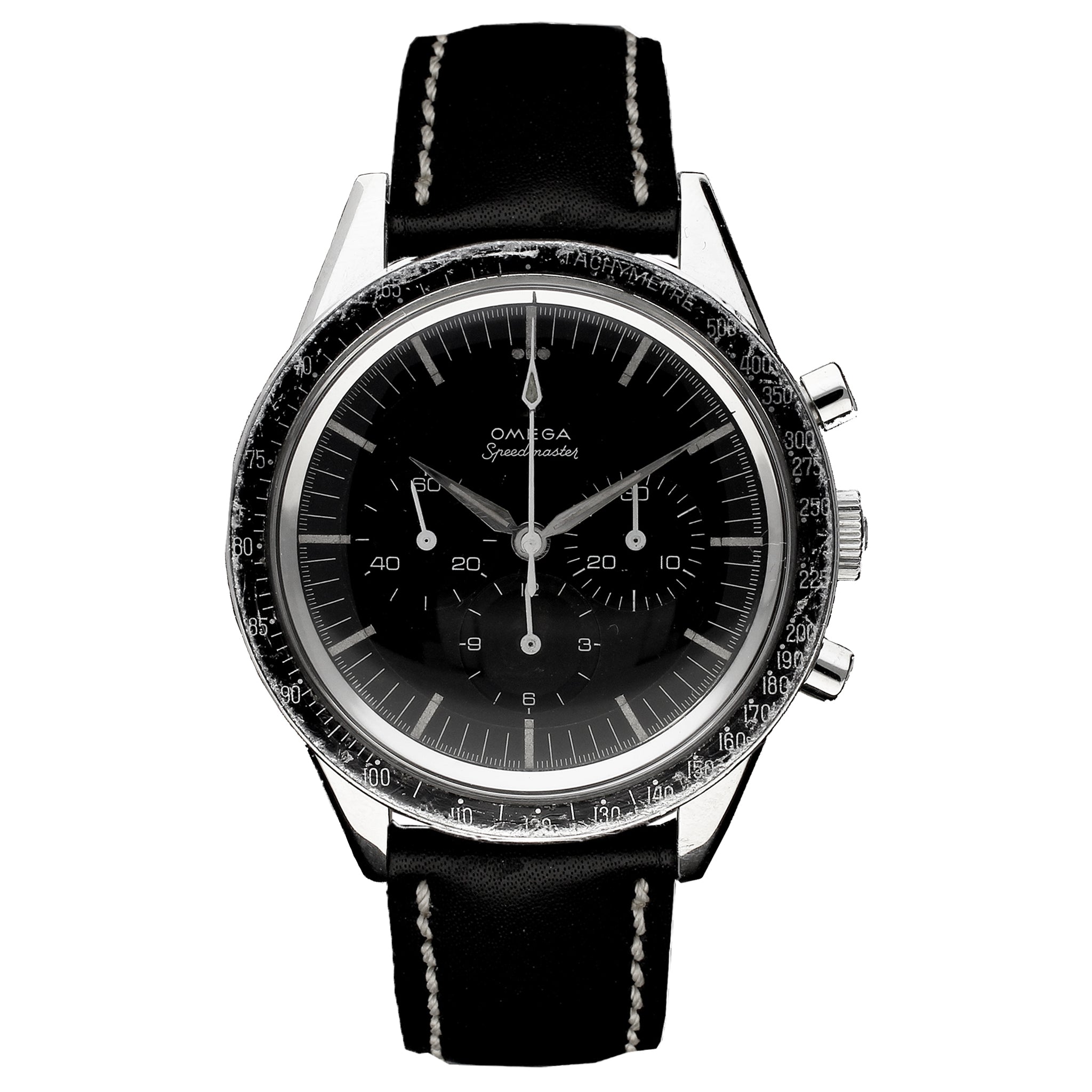 Stainless steel OMEGA 2998-4 Speedmaster chronograph