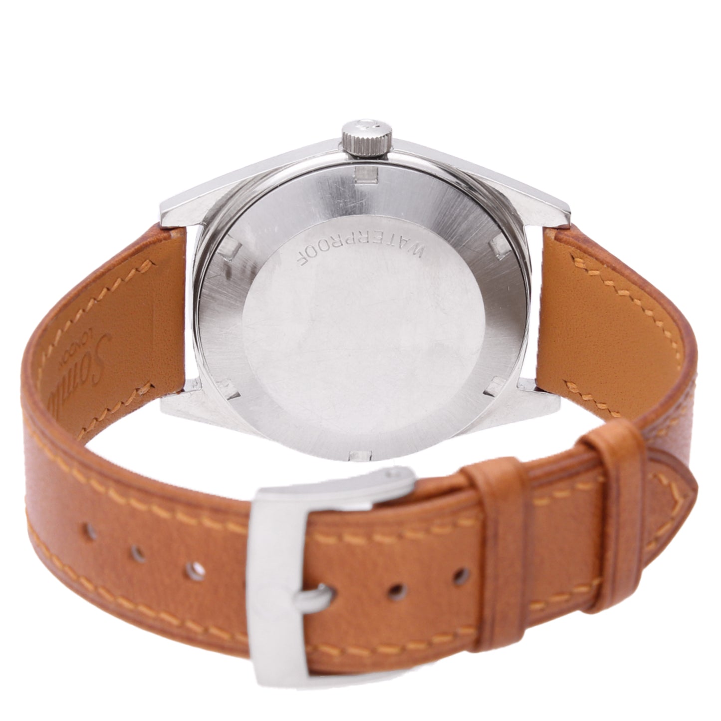 Stainless steel OMEGA Genève automatic wristwatch. Made 1971