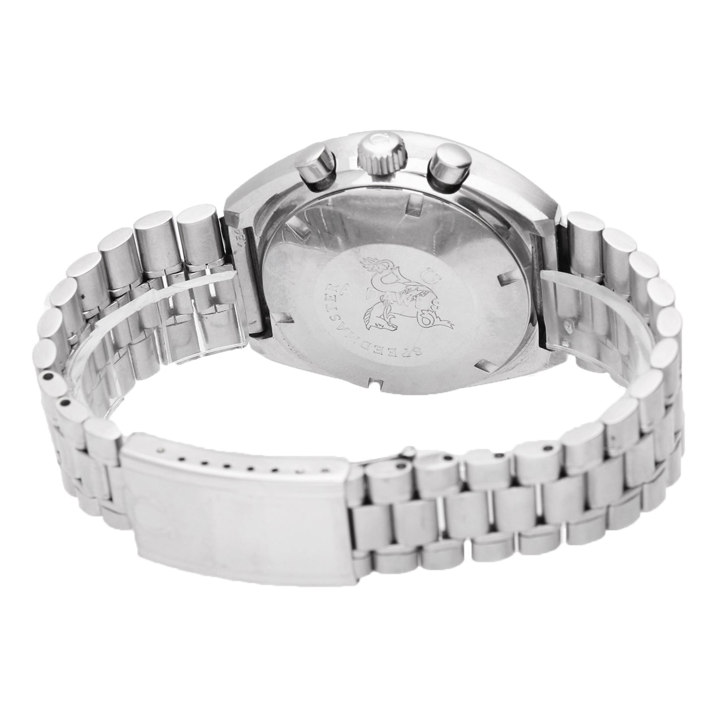 Stainless steel OMEGA Speedmaster Mark II OMEGA bracelet watch. Made 1970