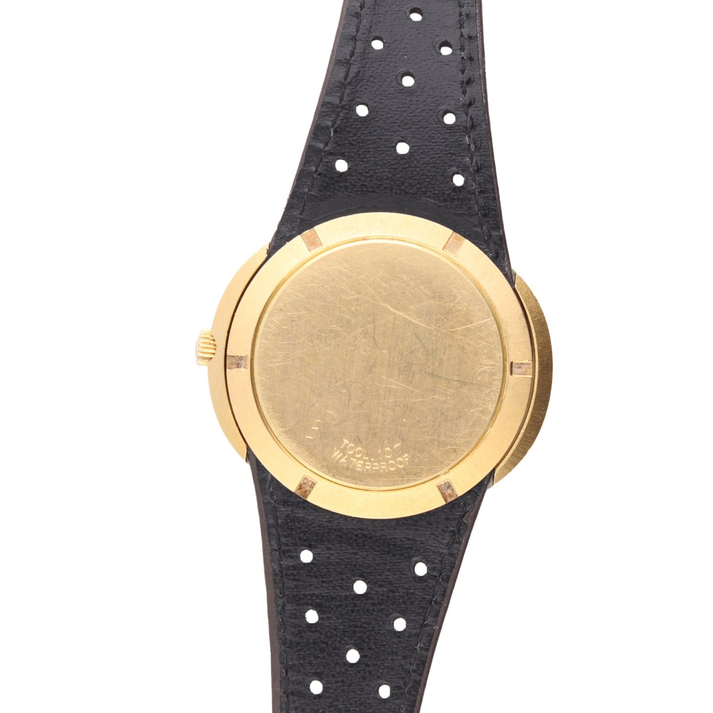 18ct yellow gold OMEGA Dynamic Genève automatic wristwatch. Made 1970