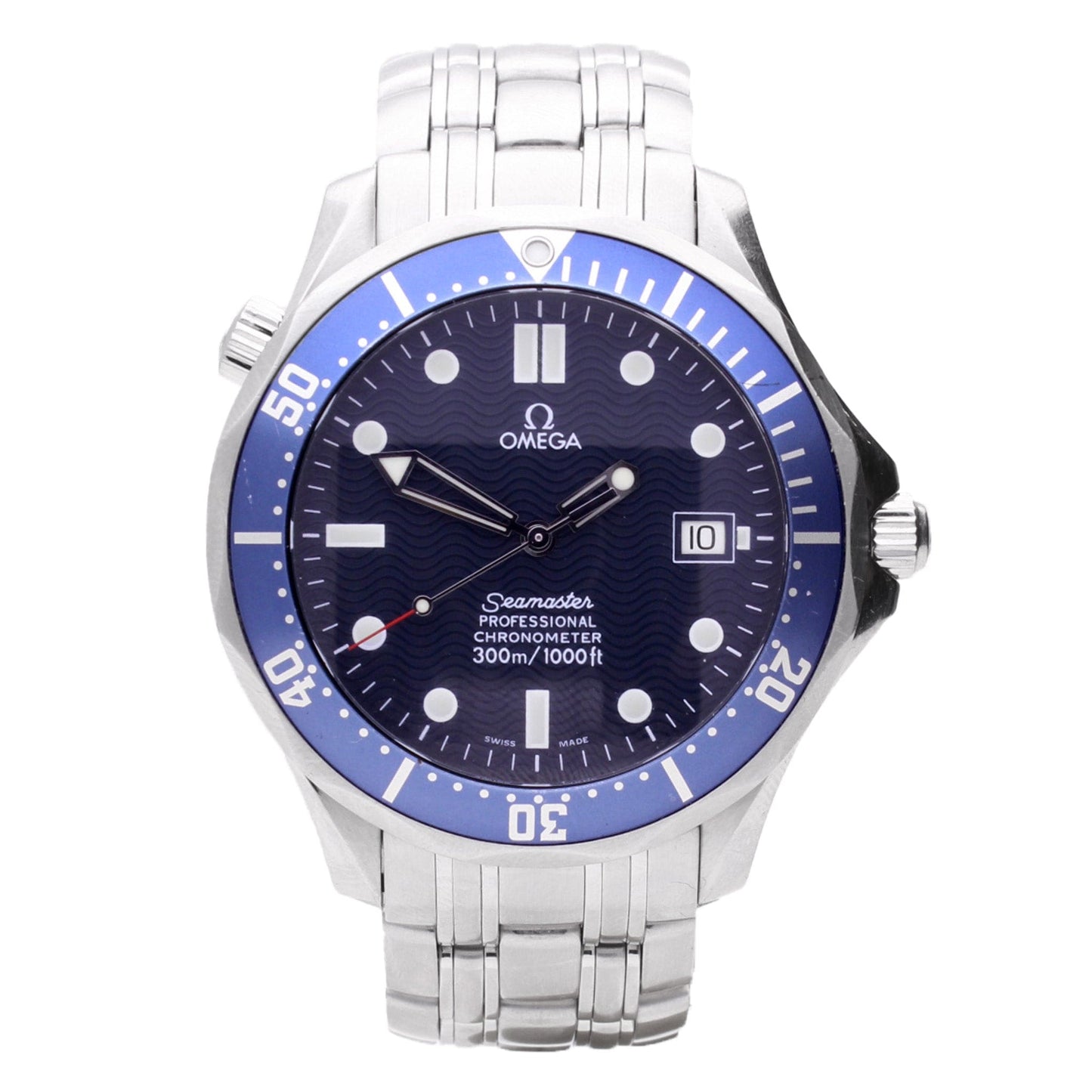 Stainless steel OMEGA Seamaster Professional Diver Chronometer 300M/1000ft wristwatch. Made 2005