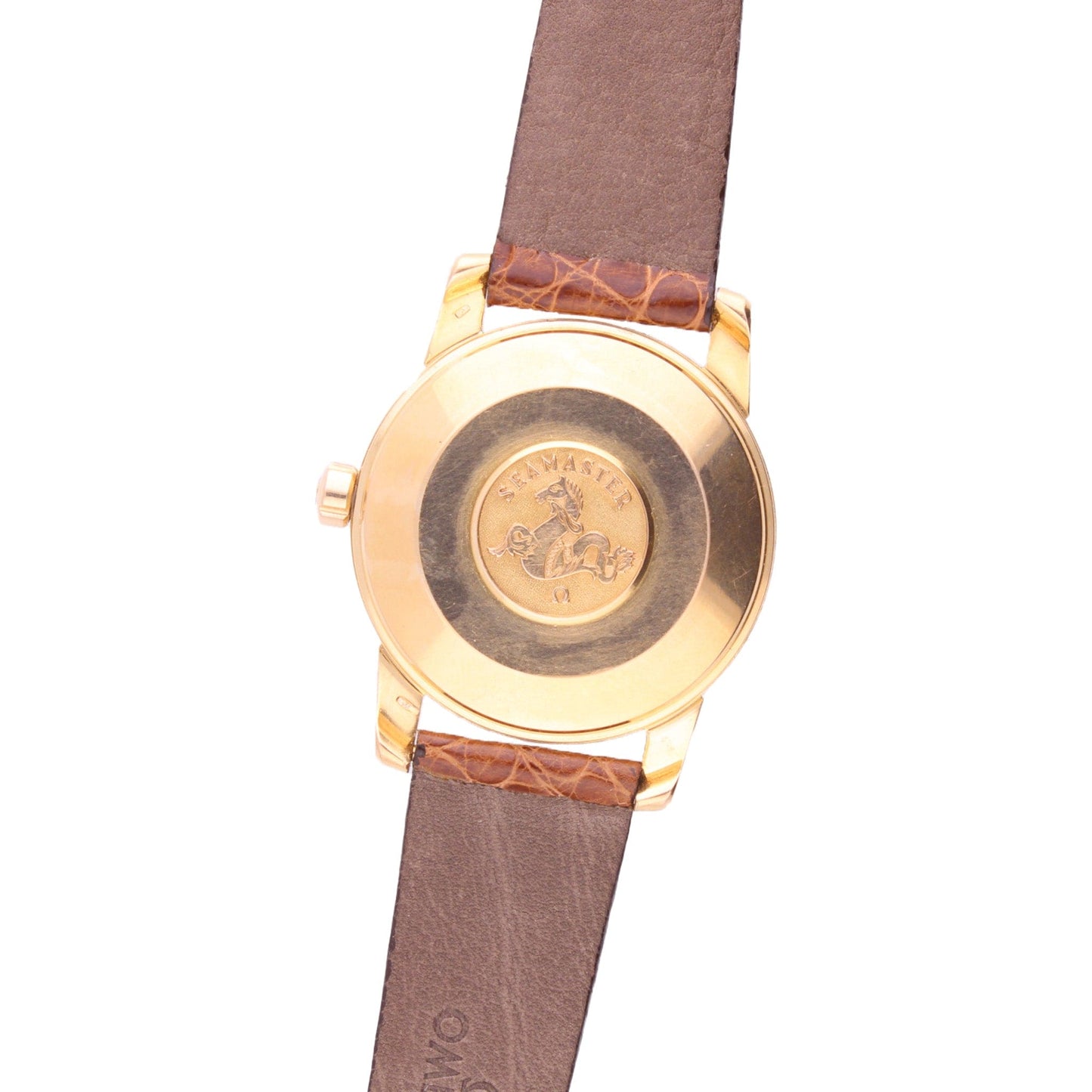 18ct yellow gold OMEGA Seamaster automatic wristwatch. Made 1959
