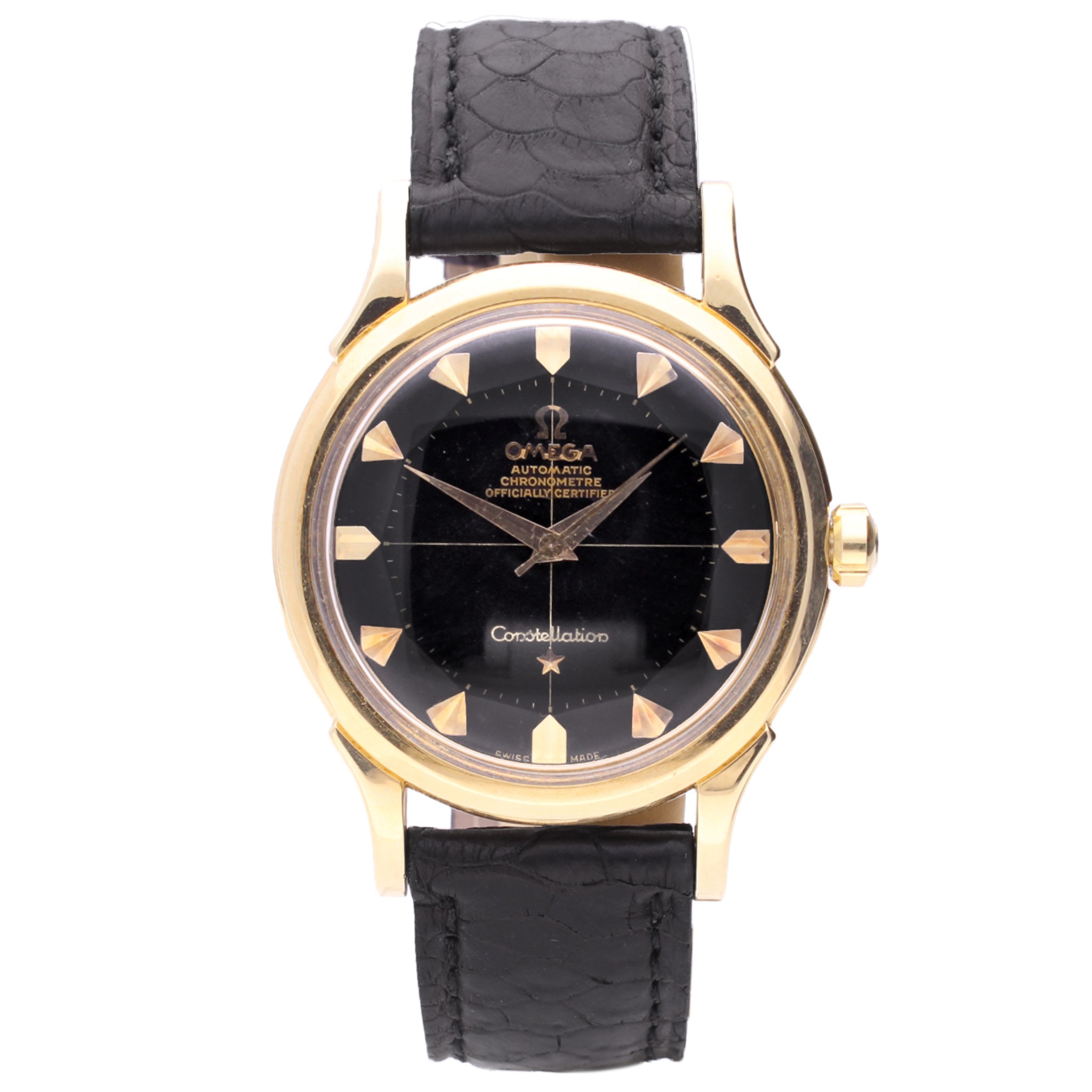 18ct yellow gold OMEGA Constellation automatic chronometer