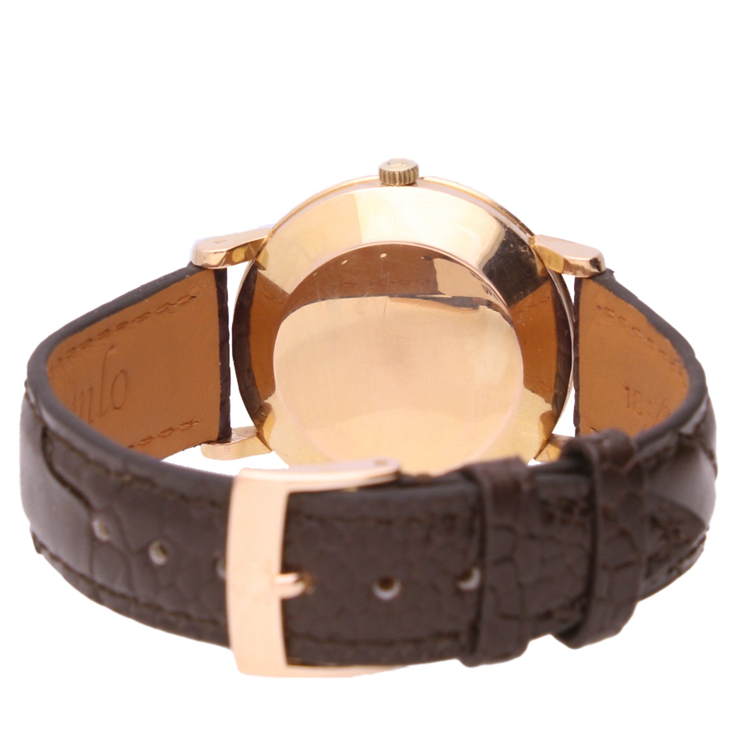 18ct rose gold OMEGA automatic dress wristwatch. Made 1958