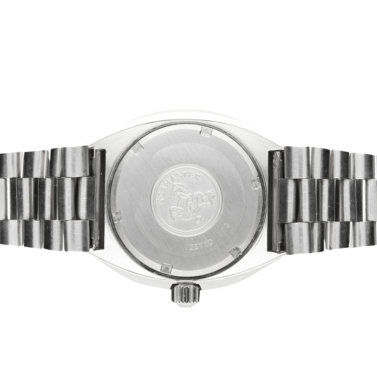 Stainless steel OMEGA Seamaster 200 'Pilot Line' automatic bracelet watch. Made 1972