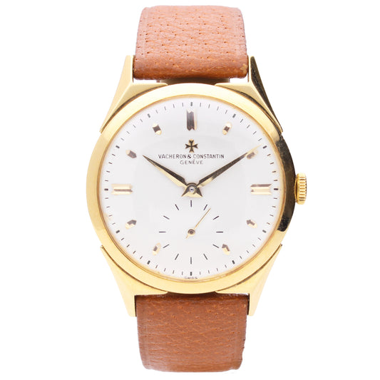 18ct yellow gold Vacheron & Constantin ref. 6111 Chronomètre Royal wristwatch. Made 1955