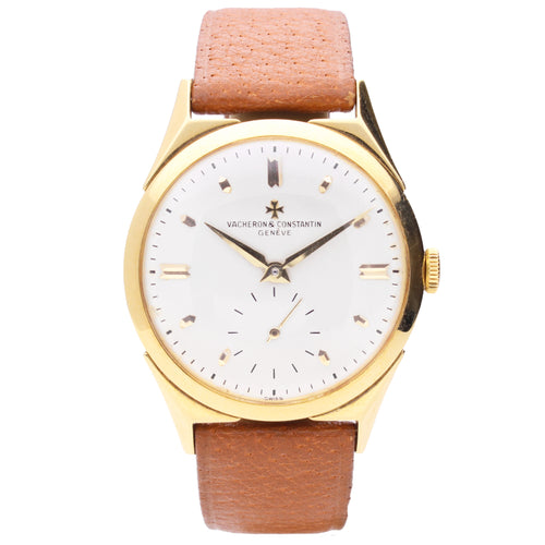 18ct yellow gold Vacheron & Constantin ref. 6111 Chronomètre Royal wristwatch. Made 1955