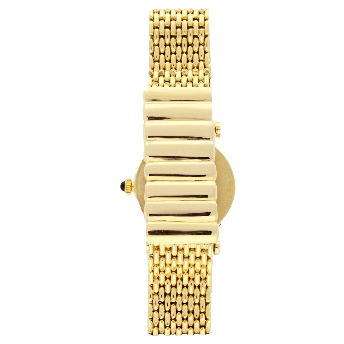 18ct yellow gold Cartier bracelet watch. Made 1944