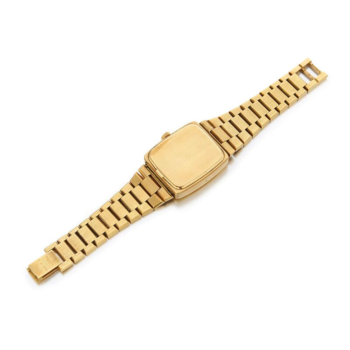 18ct yellow gold Patek Philippe ref. 3603/1 BETA 21 bracelet watch. Made 1974