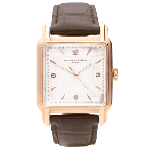 18ct rose gold Vacheron & Constantin ref. 4657 'bumper' automatic wristwatch. Made 1950