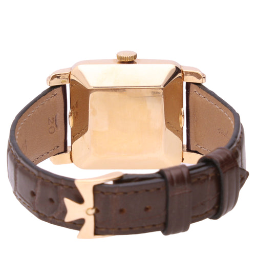 18ct rose gold Vacheron & Constantin ref. 4657 'bumper' automatic wristwatch. Made 1950