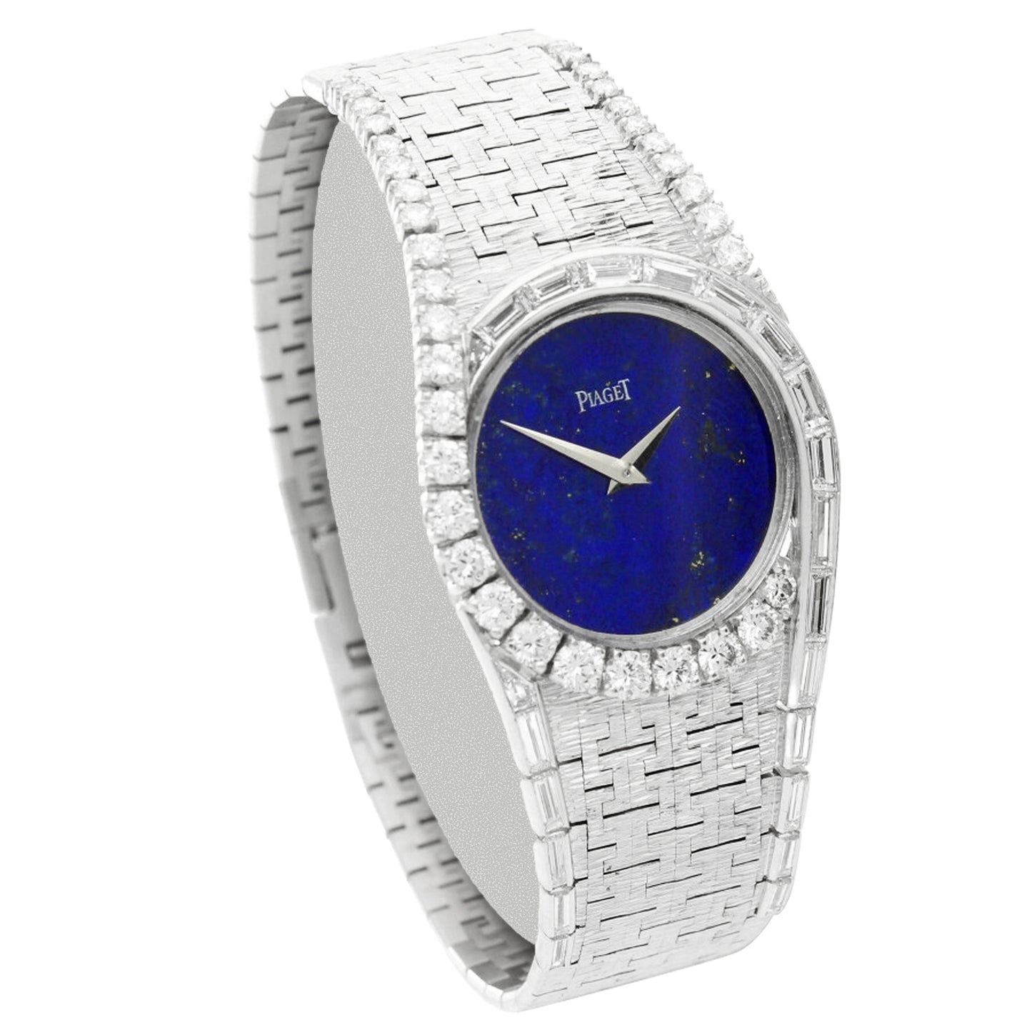 18ct white gold  Piaget ref. 9188 'Gala' bracelet watch. Made 1972