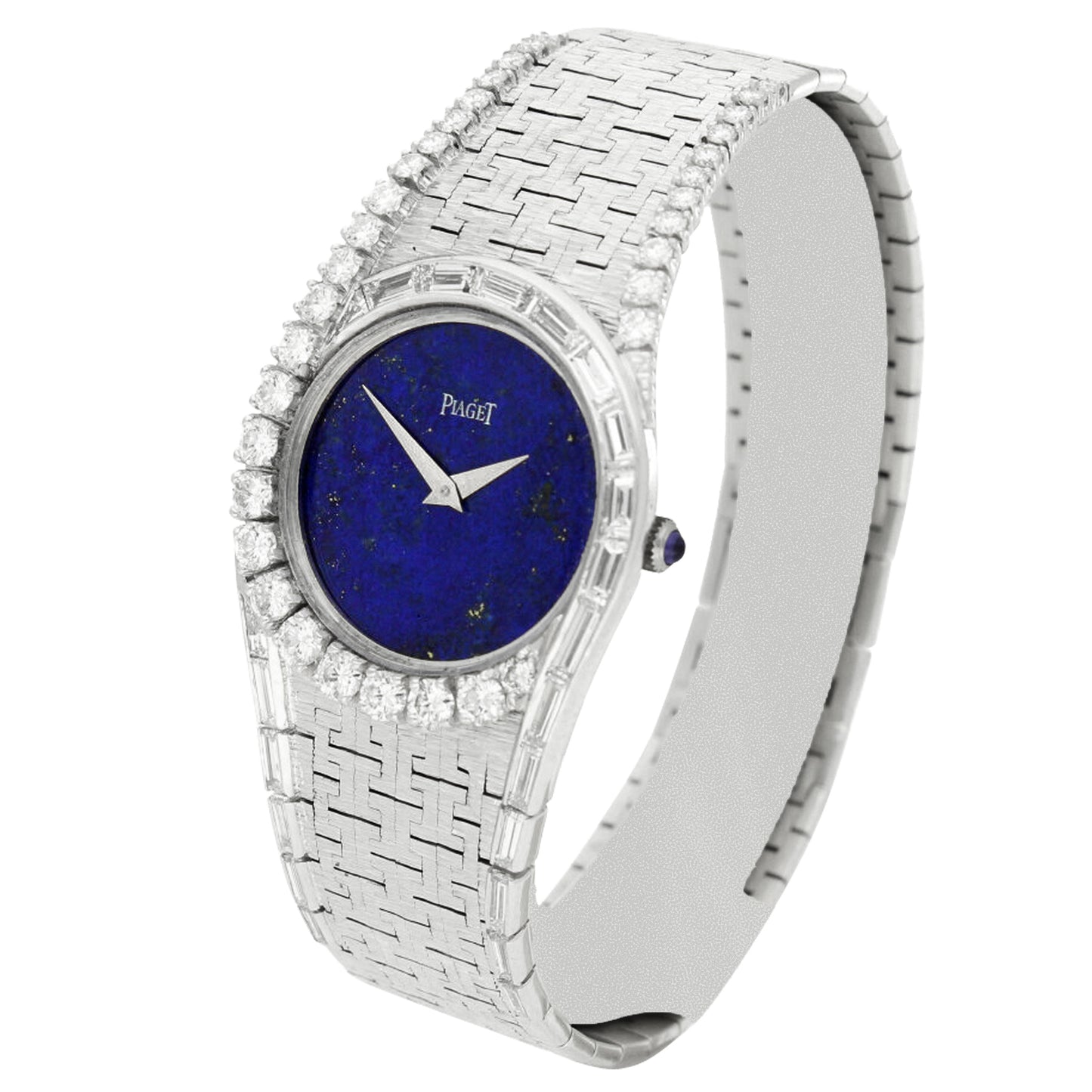 18ct white gold  Piaget ref. 9188 'Gala' bracelet watch. Made 1972