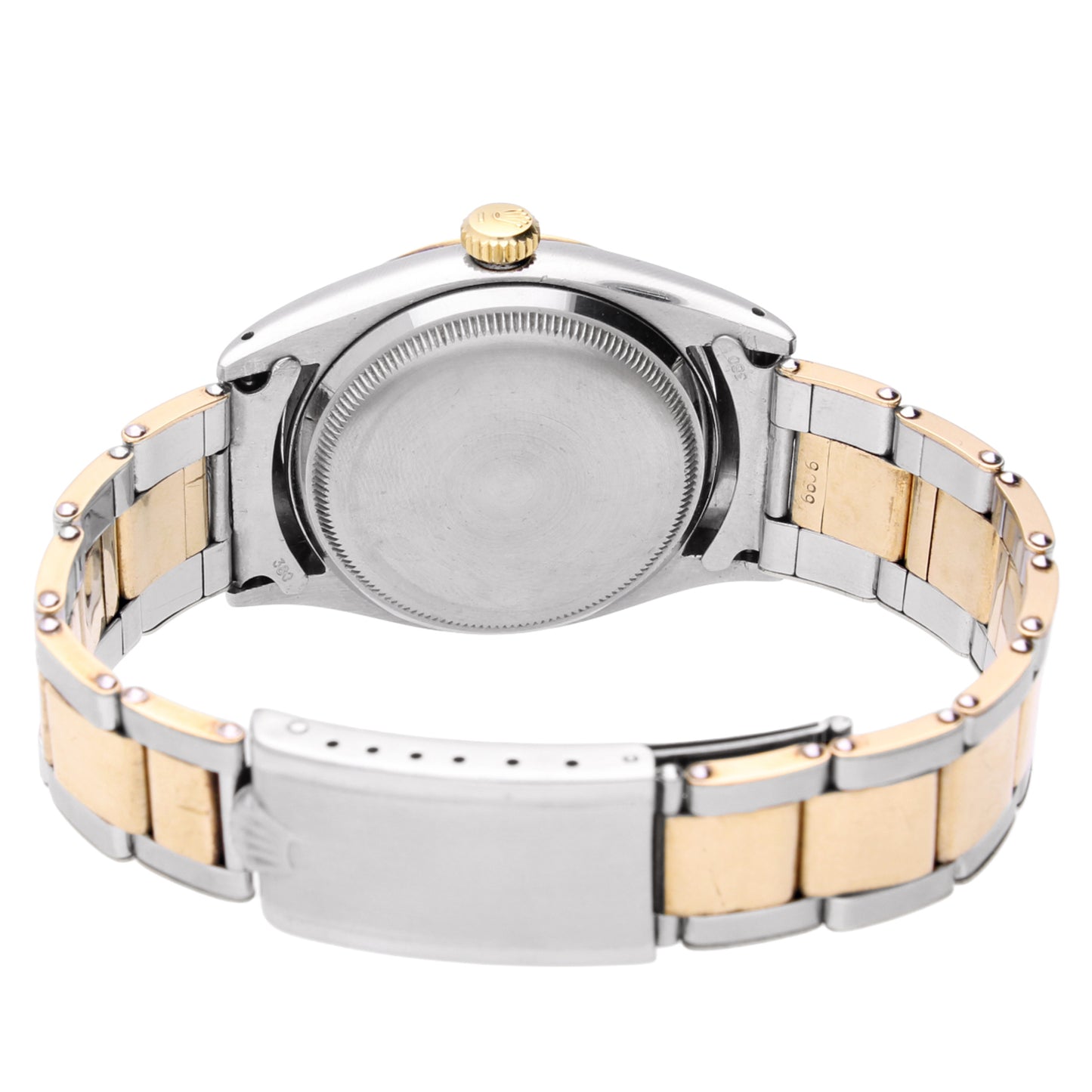 Stainless steel & 18ct yellow gold Rolex ref. 6305 Datejust Oyster Perpetual wristwatch. Made 1950