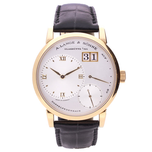 18ct rose gold A. Lange & Söhne 'Little Lange 1' wristwatch. Made 2000