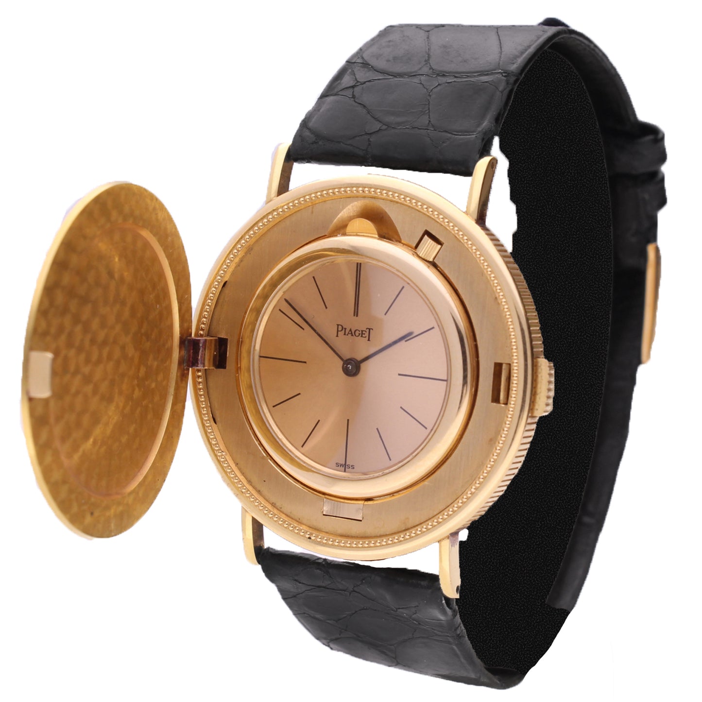 22ct/18ct yellow gold Piaget $20 coin wristwatch. Made 1975