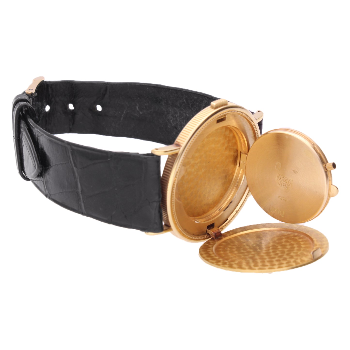 22ct/18ct yellow gold Piaget $20 coin wristwatch. Made 1975