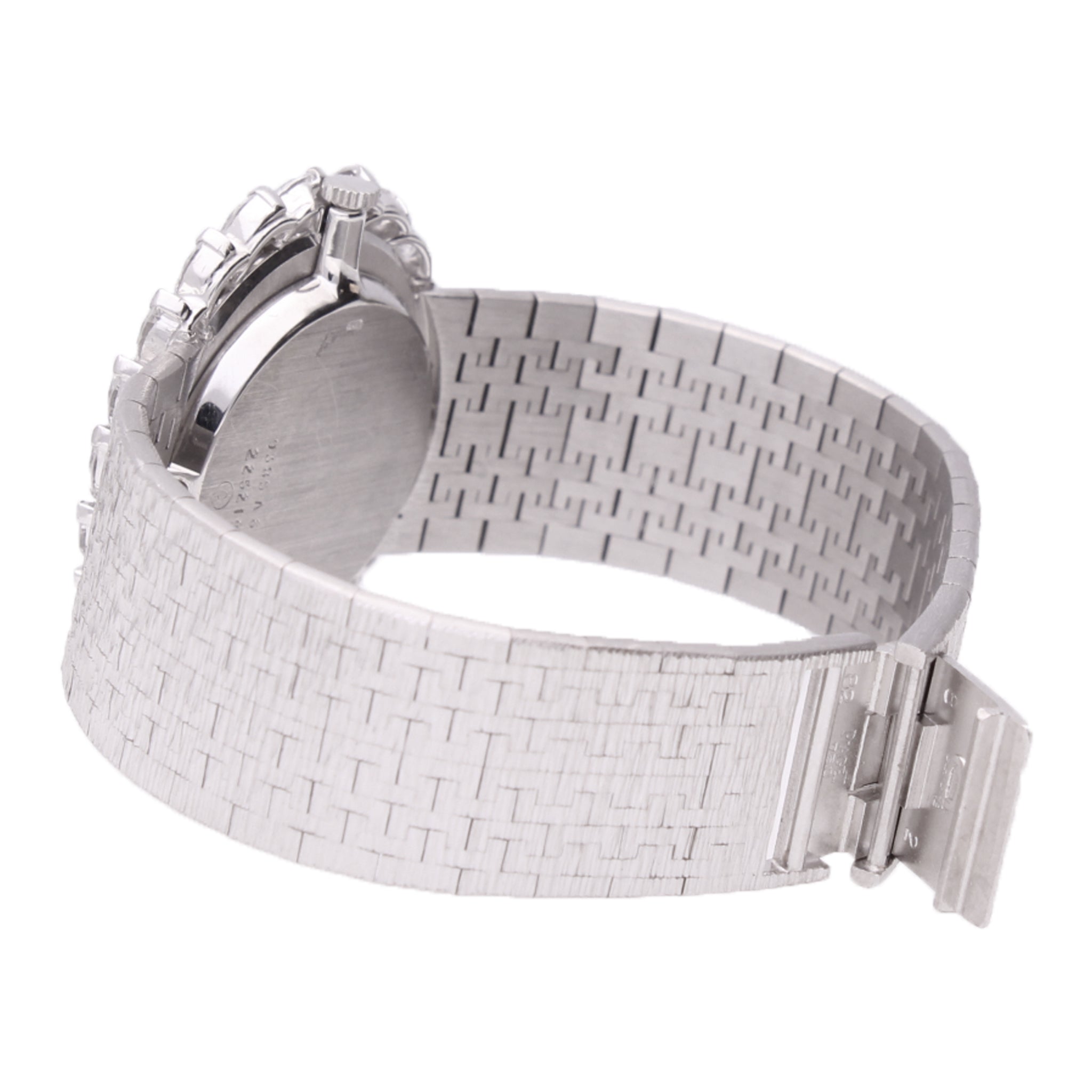 18ct white gold and diamond set reference 9385 bracelet watch