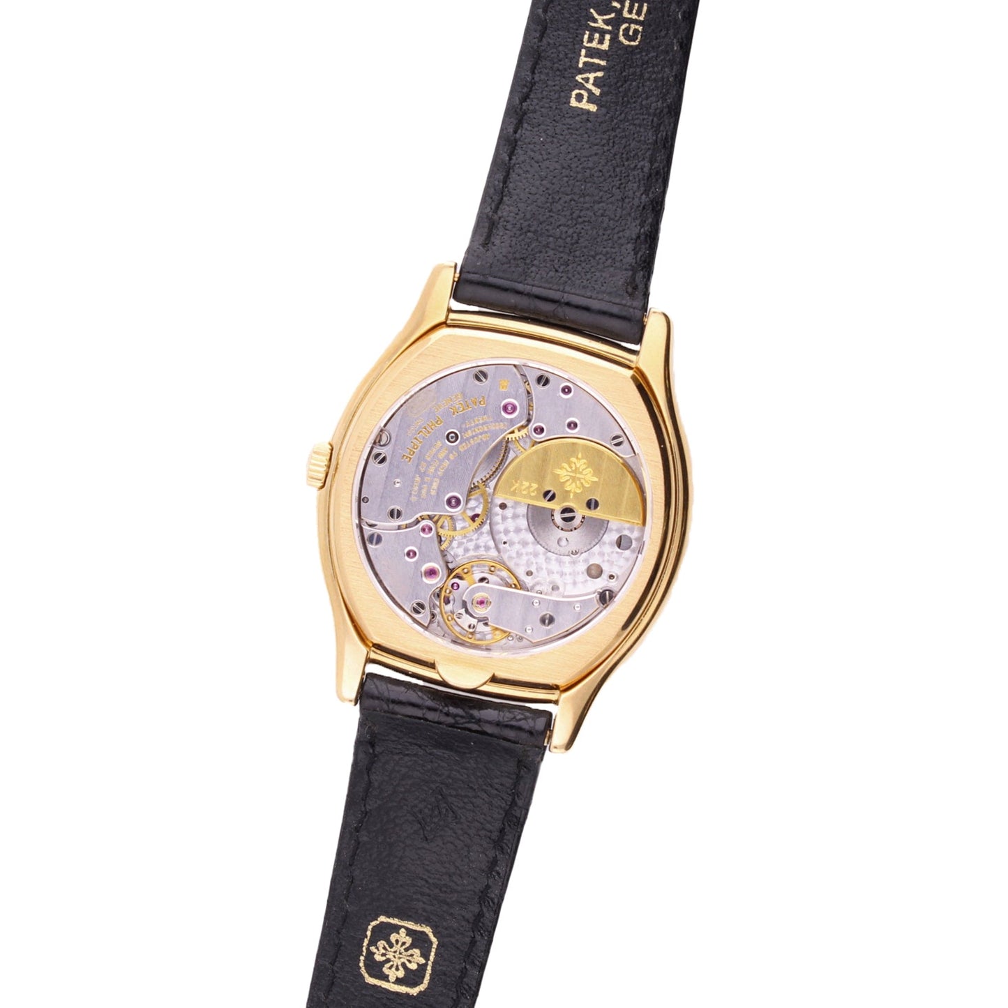 18ct yellow gold Patek Philippe ref. 5040 Perpetual calendar wristwatch with moonphases. Made 1994