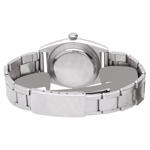 Stainless steel Rolex ref. 2940 Bubbleback Oyster Perpetual bracelet watch. Made 1940