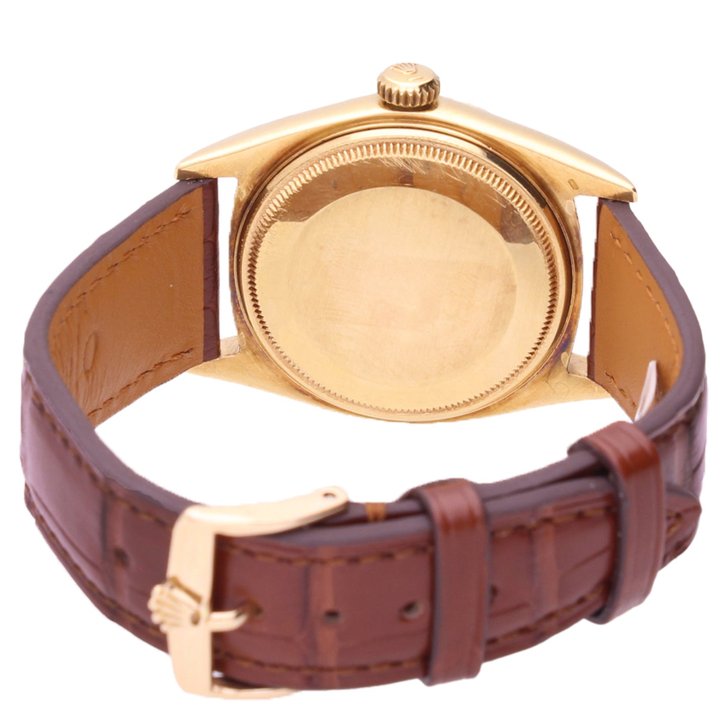 18ct yellow gold Rolex ref. 1601 Datejust Oyster Perpetual wristwatch with date. Made 1969