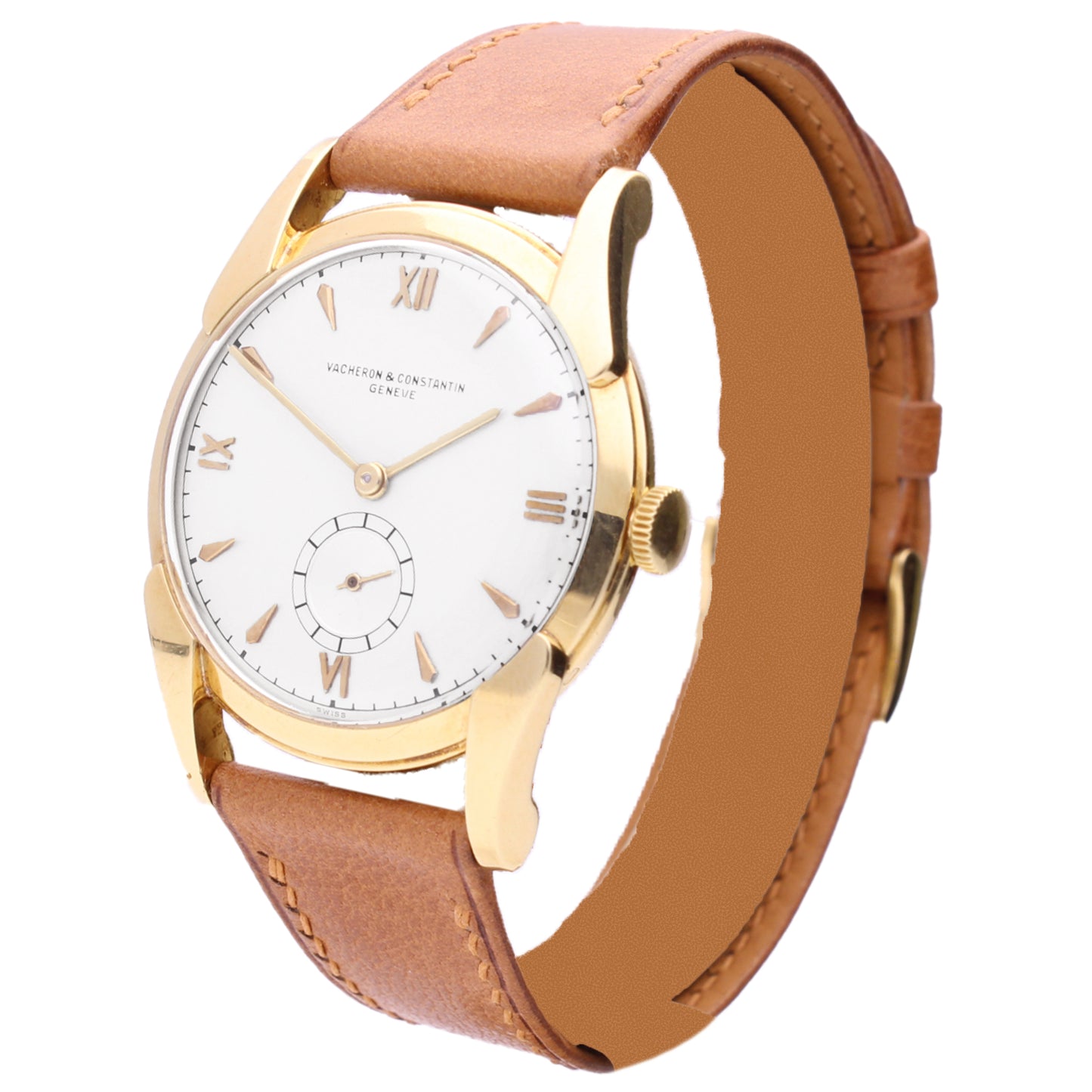 18ct yellow gold Vacheron & Constantion dress watch.