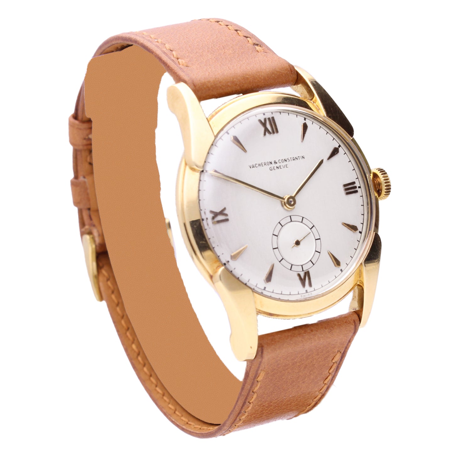 18ct yellow gold Vacheron & Constantion dress watch.