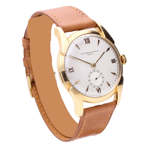 18ct yellow gold Vacheron & Constantion dress watch.