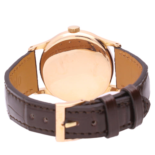 18ct rose gold Patek Philippe ref. 570 Calatravone wristwatch. Made 1946