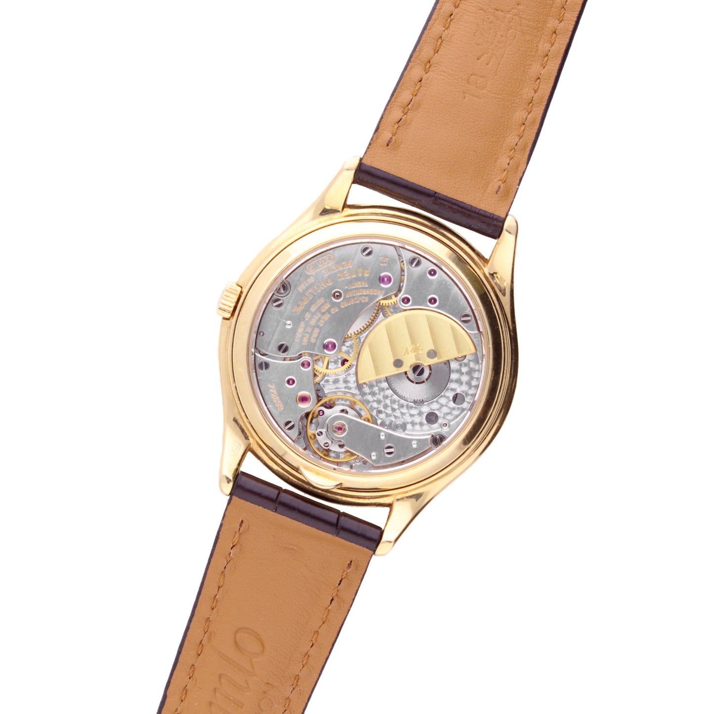 18ct yellow gold Patek Philippe ref. 3940 Perpetual Calendar wristwatch. Made 1991