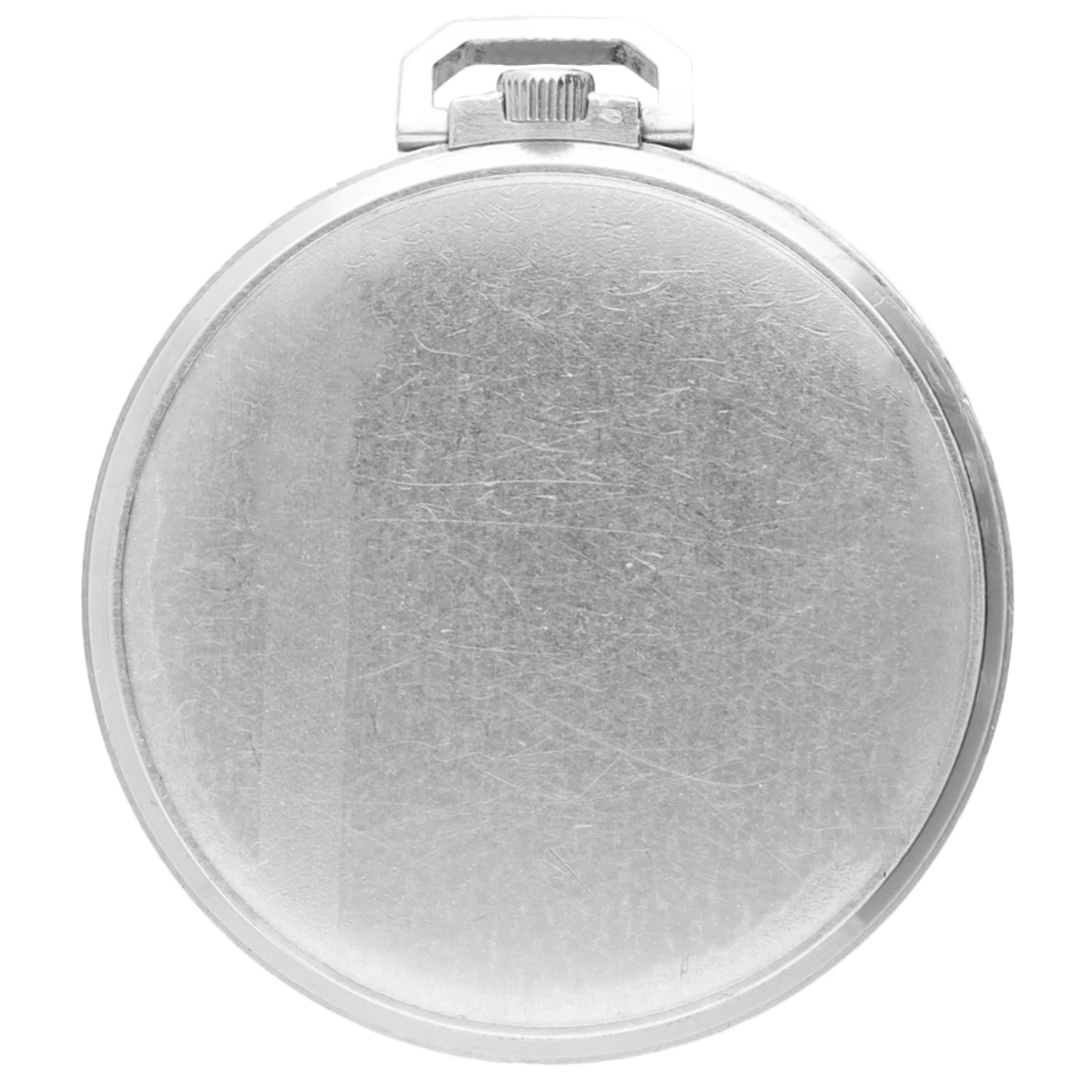 Platinum Patek Philippe pocketwatch with diamond set hour markers. Made 1962