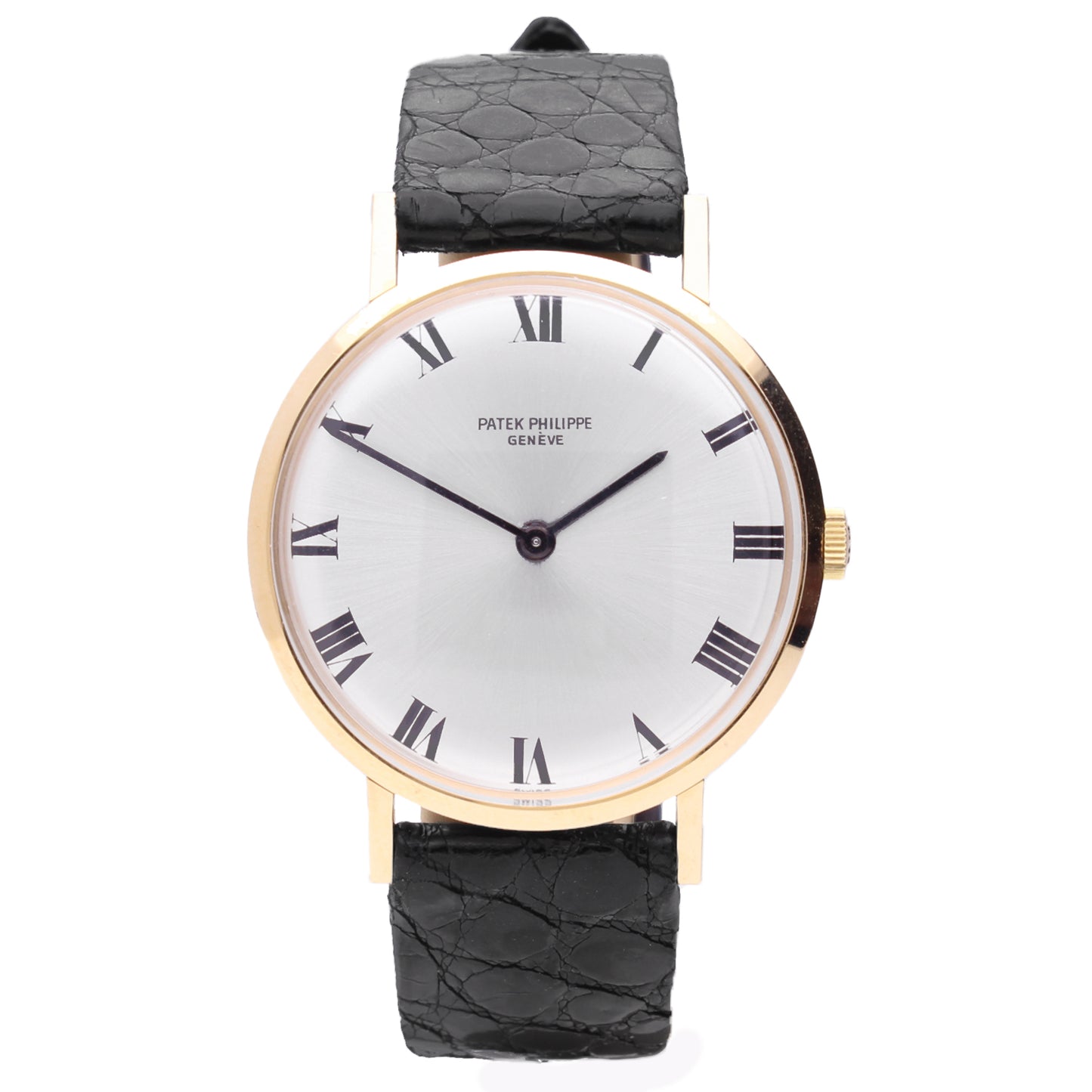 18ct yellow gold Patek Philippe ref. 3537 Calatrava wristwatch. Made 1973