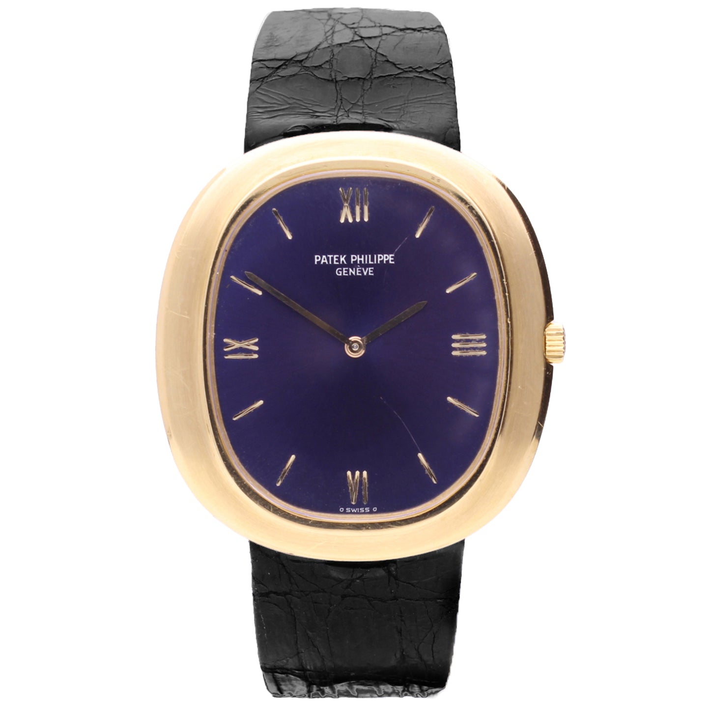 18ct yellow gold Patek Philippe Ellipse automatic wristwatch. Made 1976