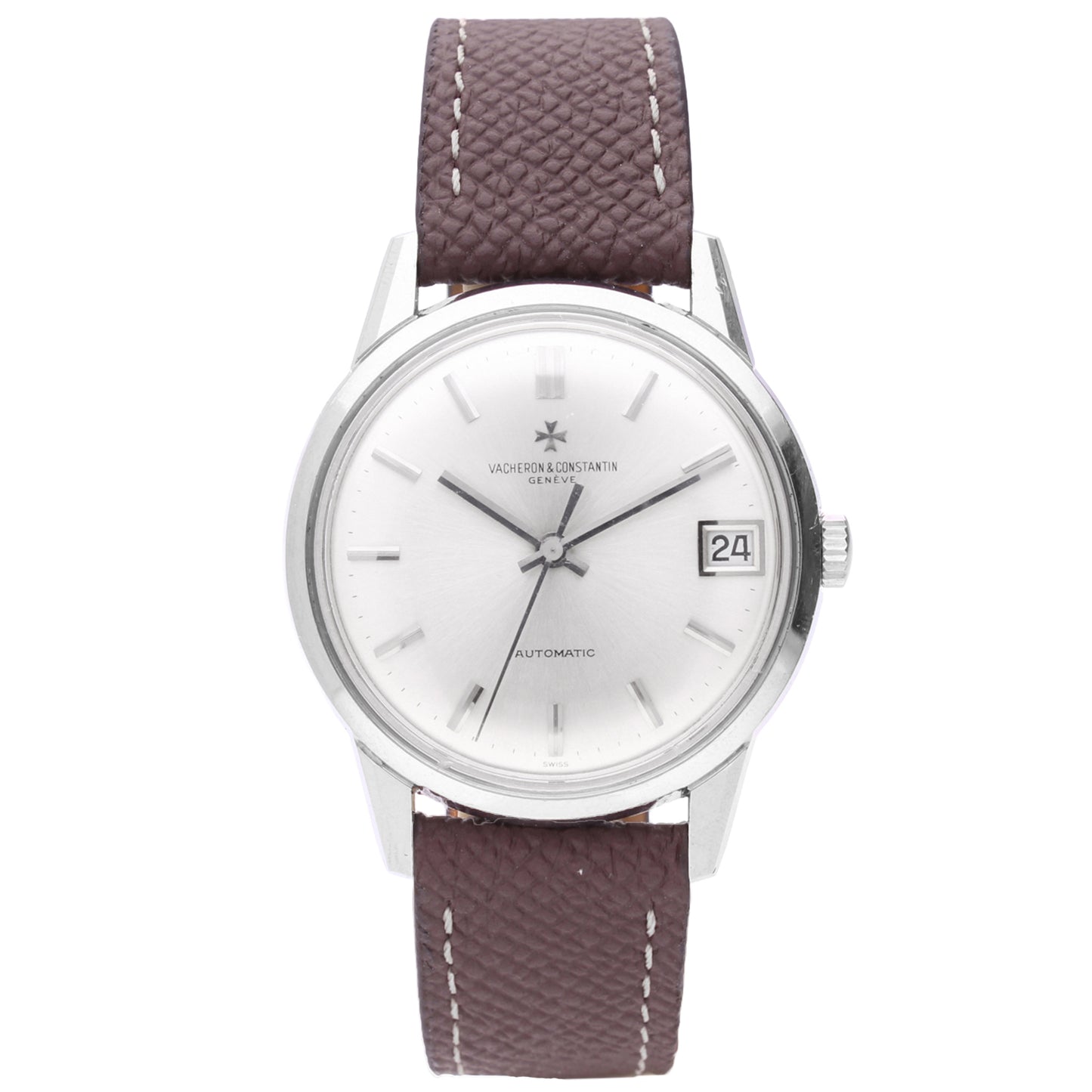 Stainless steel Vacheron & Constantin automatic wristwatch. Made 1970's