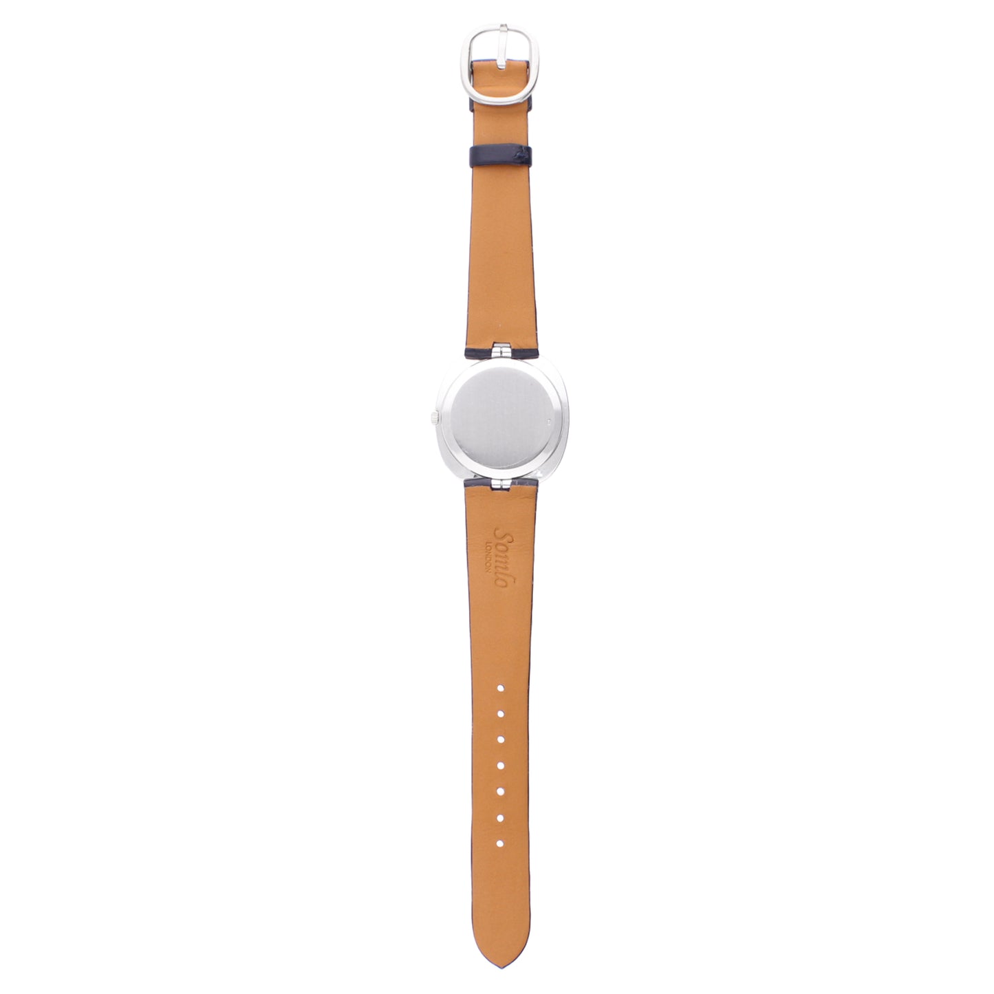 18ct white gold Patek Philippe ref. 3589 Ellipse automatic wristwatch. Made 1974