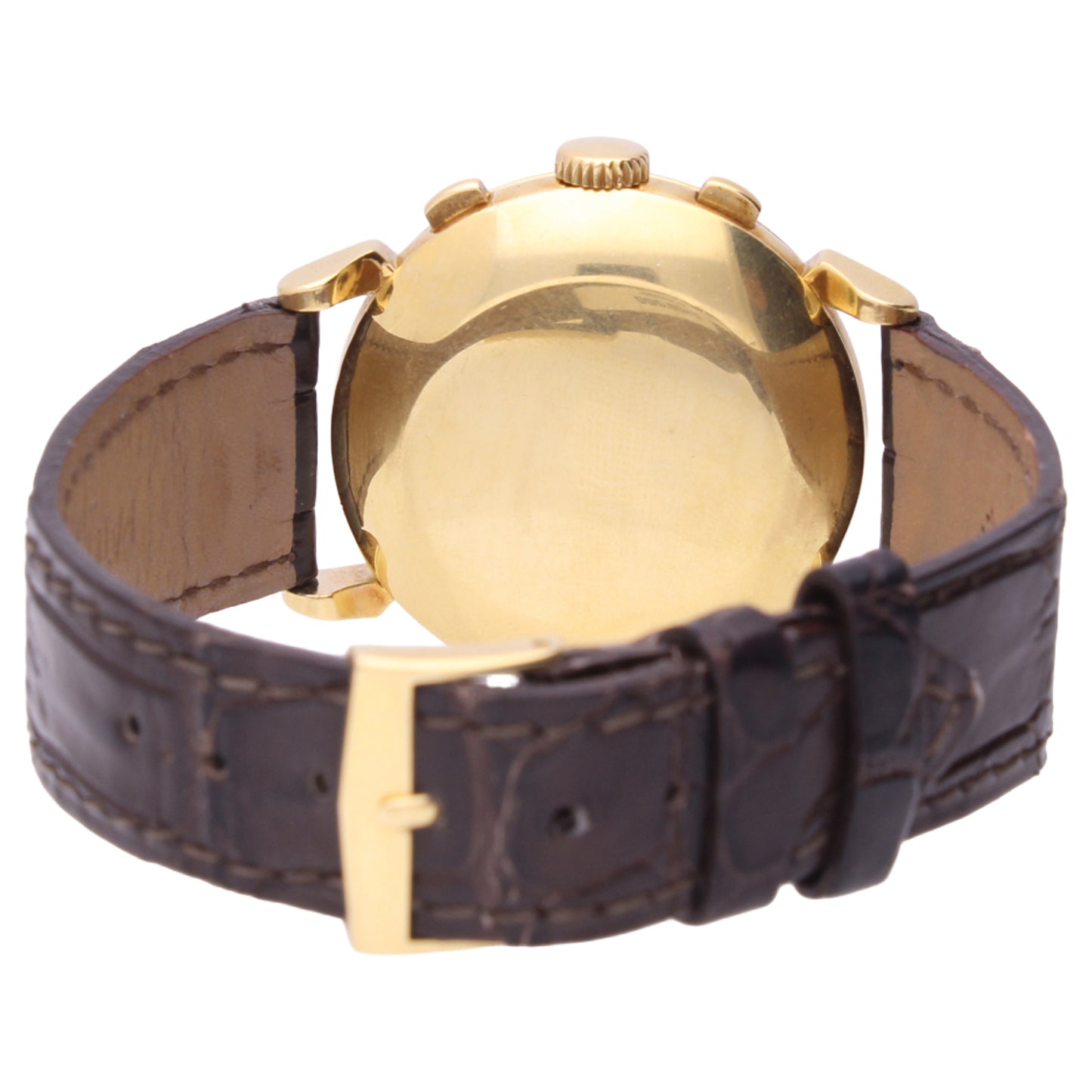 18ct yellow gold Patek Philippe chronograph wristwatch. Made 1948